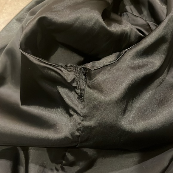 Vintage 90s mossimo long leather coat men’s size large genuine leather - Picture 8 of 14